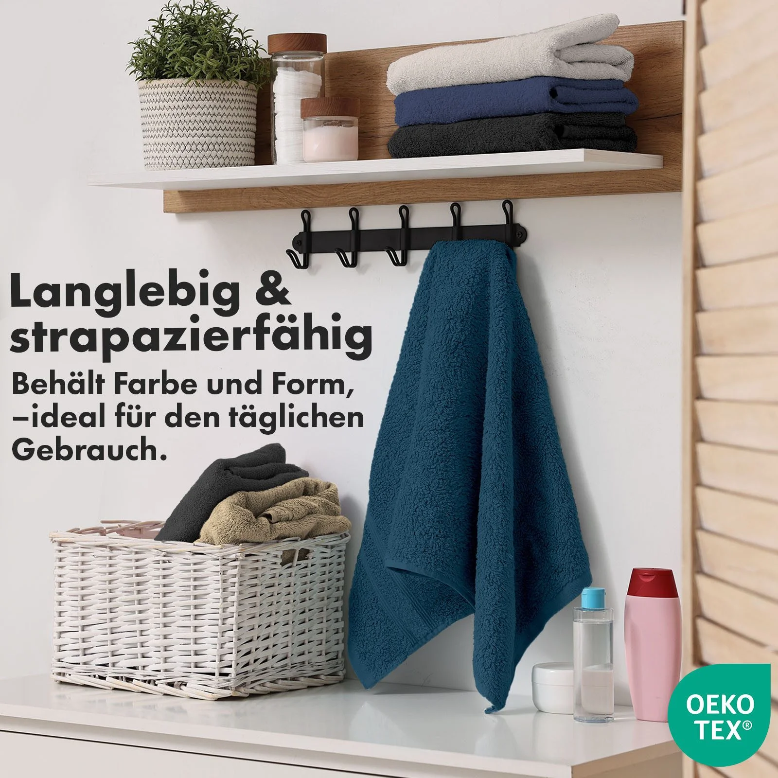 KARAT Handtuch „Bay“ – weich, saugstark & vielseitig